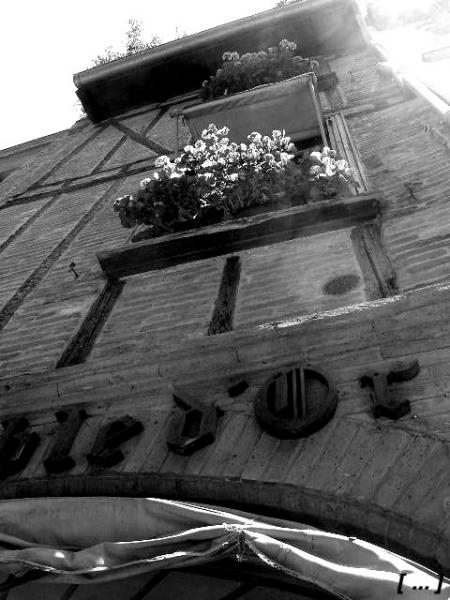 [ Vue de haut ] =+> [ Façade fleurie ]